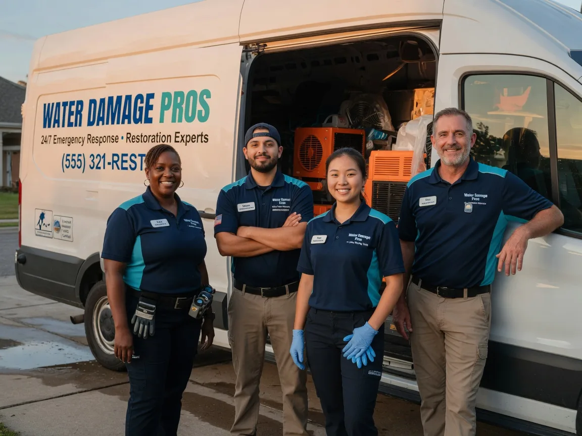 Water Damage Restoration company in Lisbon, ND